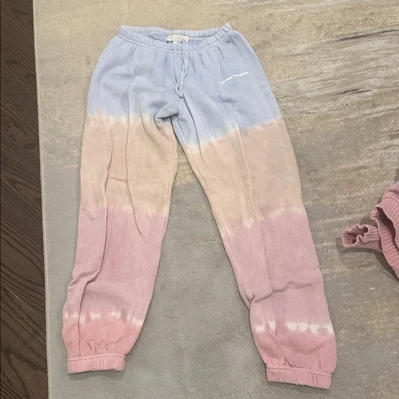 Spiritual gangster Pastel Tie-Dye Zip-Up Hoodie and sweatpants set XS - Picture 5 of 6